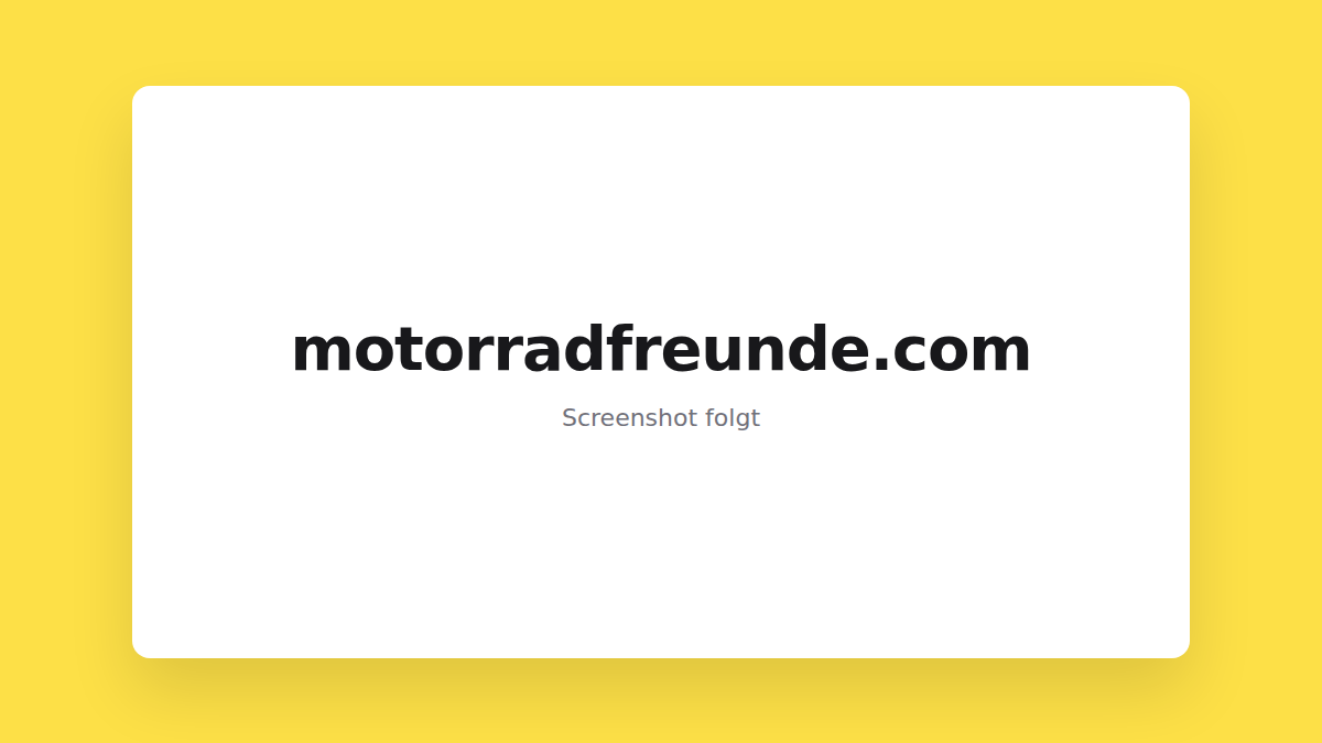 motorradfreunde.com